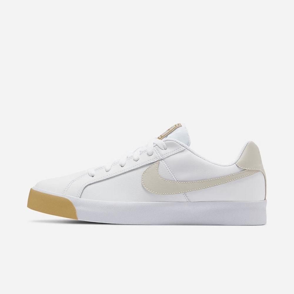 Sneakers Nike NikeCourt Royale AC Blanche 0549-321 White/Gum Light Brown/Light Bone Homme | MCS-24176072